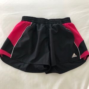 Small Women's Adidas Red and Black Active Shorts